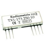 TX1-173.225-10: Radiometrix FM Transmitter - 173.225 MHz