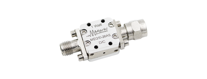 New MMIC Gain Slope Equalizers, DC to 26 GHz