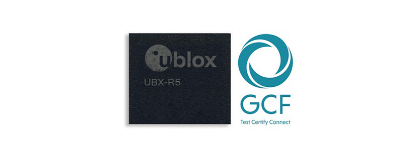 u-blox UBX-R5 becomes first IoT chipset certified by GCF