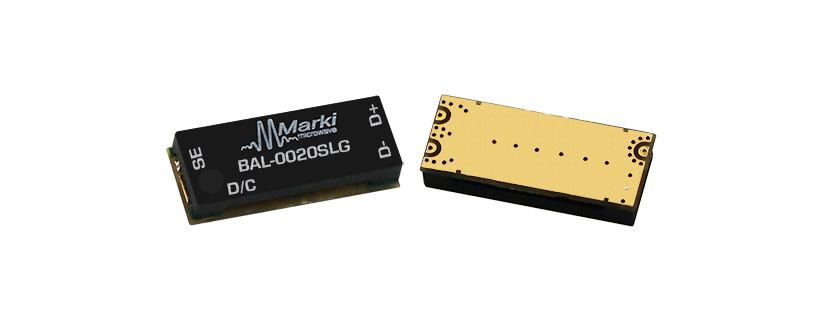 Marki Microwave New Small formfactor 10MHz to 20GHz Balun with Exceptional Phase Balance