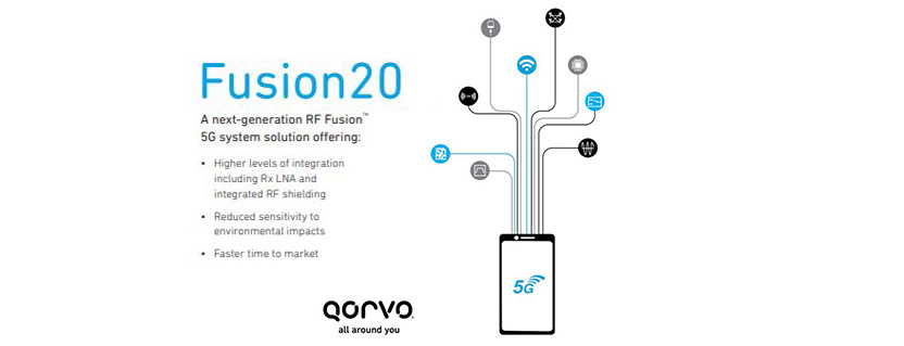 Qorvo® Accelerates 5G Smartphone Design with RF Fusion20™