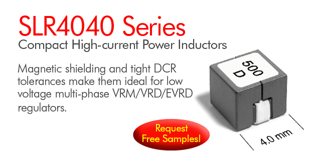 SLR4040 Series High Current Shielded Power Inductors