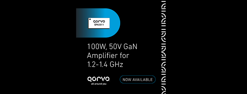 Qorvo® GaN PA Module Delivers Highest Gain for L-Band Applications