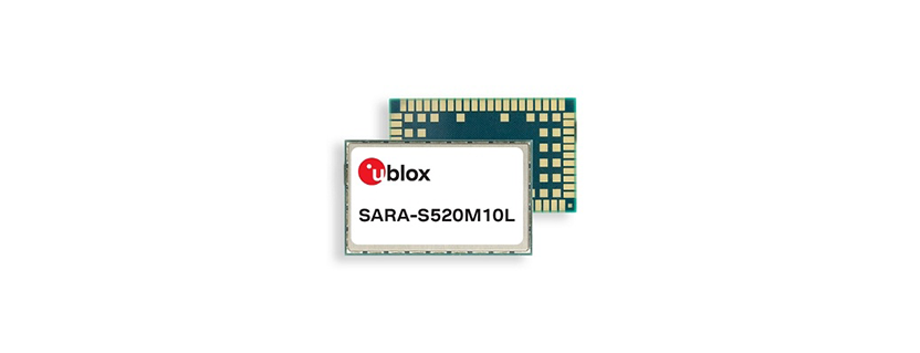 SARA-S520M10L Cellular Module by u-blox AG