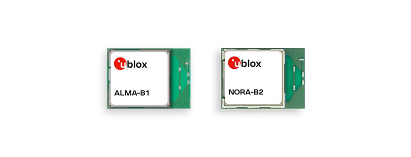 u-blox incorporates newest Nordic Semiconductor Bluetooth chips in two new compact modules