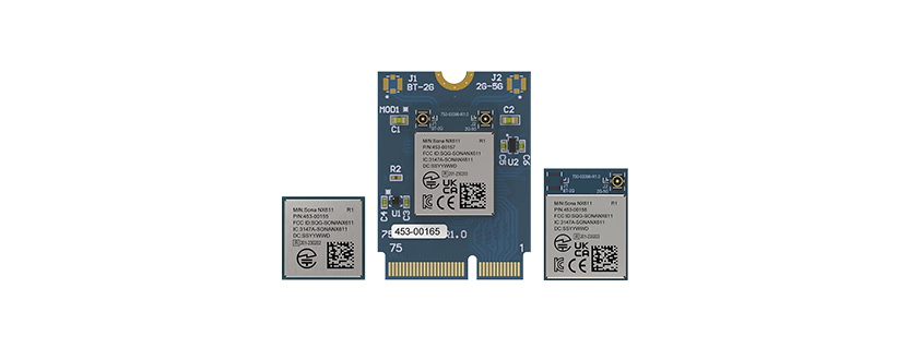 Ezurio Announces the Newest Addition to Their Wi-Fi 6 Portfolio: The Sona™ NX611 Featuring the NXP IW611 Chipset for Next-Generation Industrial IoT Applications