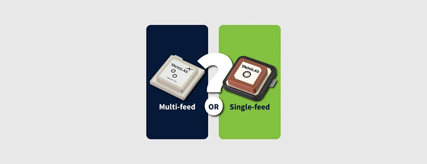 How to Determine Whether a Single- or Multi-Feed GNSS Antenna is Right for Your Application