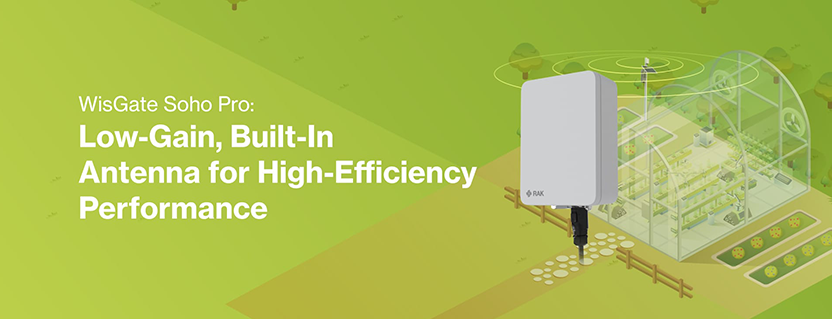 WisGate Soho Pro: Optimal Coverage with Built-In LoRa Antenna