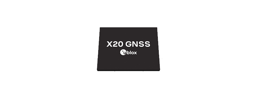 X20 GNSS Chipset by u-blox AG