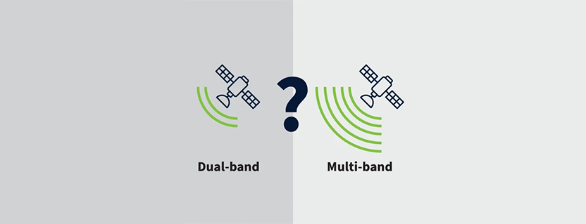 How to Choose Between a Dual-Band or Multi-Band GNSS Antenna
