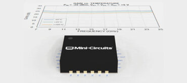 Mini-Circuits New Model Alert: New GaAs pHEMT LNA Delivers High Gain with Low DC Power from 8 to 24 GHz
