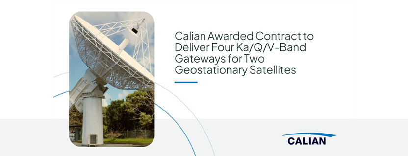 Calian Awarded Contract to Deliver Four Ka/Q/V-Band Gateways for Two Geostationary Satellites