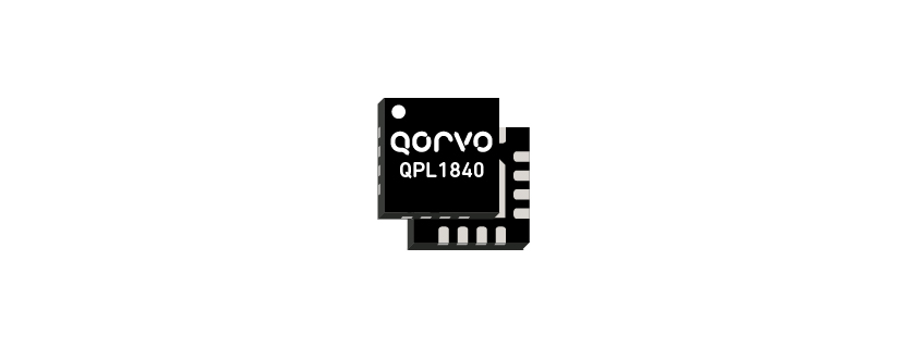 Qorvo QPL1840 5 – 1800 MHz, 75 Ω, Single Ended, 17dB Gain CATV Amplifier