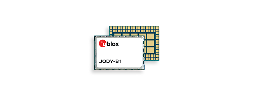 u-blox introduces JODY-B1, the automotive Bluetooth module enabling multiple simultaneous connections