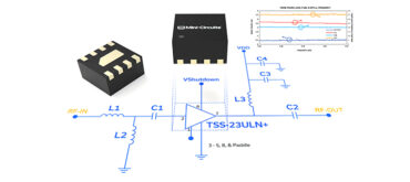 Mini-Circuits Application Notes: Band-Optimized Implementations of a MMIC LNA with Shut Down