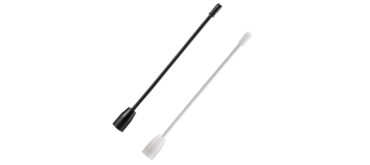 New Taoglas FW.19.M6.F.W Triband (150-174/430-520/700-900 MHz) White Flexible Whip Antenna with M6(F) Connector