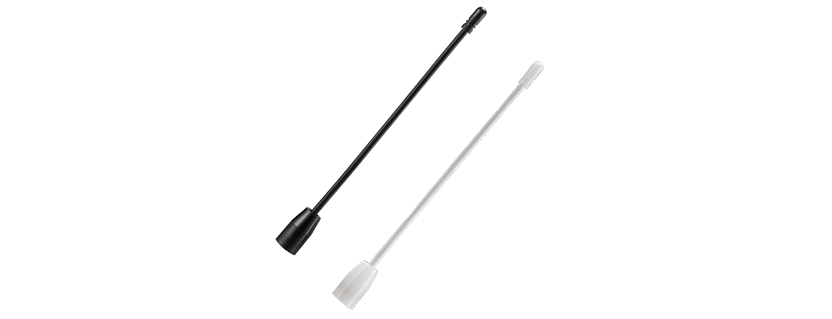 New Taoglas FW.19.M6.F.W Triband (150-174/430-520/700-900 MHz) White Flexible Whip Antenna with M6(F) Connector