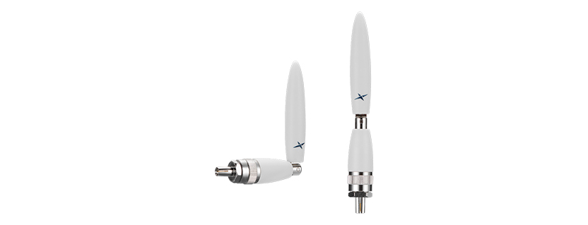 New Taoglas Synergy White Apex TG.66 Miniature 5G/4G Terminal Mount Monopole Antenna with TS9 Connector