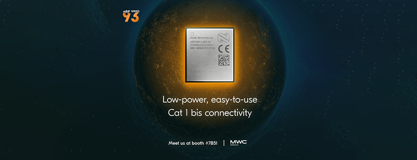 Nordic Semiconductor debuts low-power nRF93M1 Cat 1 bis module at MWC 2026