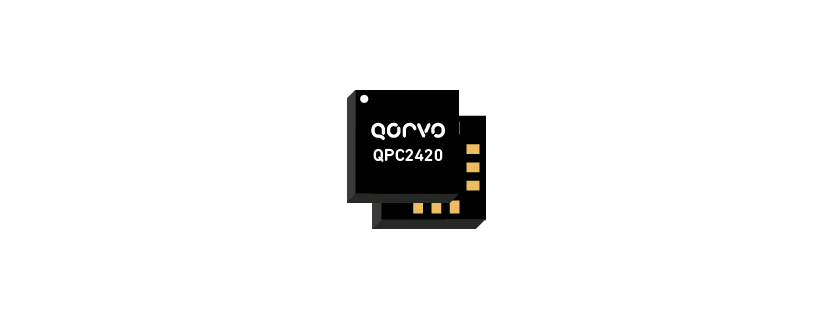 Qorvo QPC2420 0.02 - 30 GHz, SOI SPDT Switch in a 2.25 x 2.25 mm OVM QFN package
