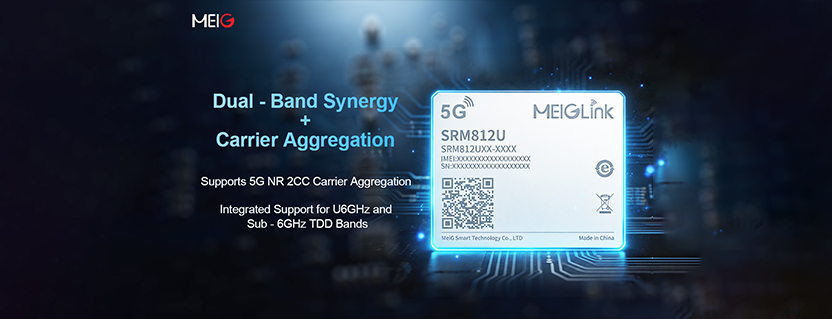 MeiG Smart Launches Next-Generation 5G‑Advanced Module SRM812U R2.0 with Native OpenWrt Support