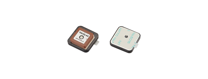 New Taoglas HP25258 – Passive Multi-band GNSS (L1/L2/L5) 25 x 25 x 8 mm Stacked Patch Antenna