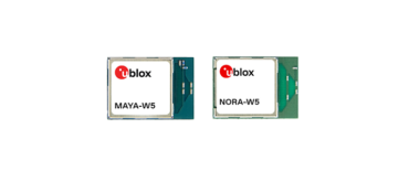 u-blox announces MAYA-W5 and NORA-W5, its new reliable Wi-Fi 6 modules for cost-conscious applications