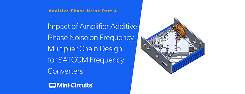 Impact of Additive Phase Noise on Frequency Multiplier Chains for SATCOM