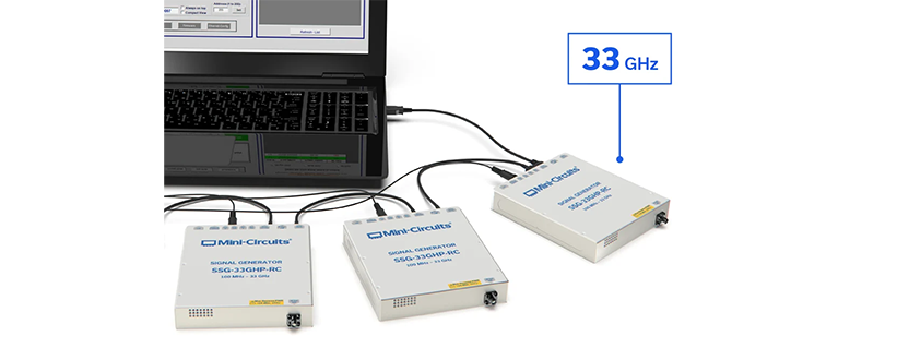 Mini-Circuits New Model Alert- Low Phase Noise 33 GHz Signal Generator