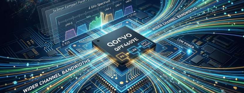 Qorvo Unveils Integrated Wi-Fi 7 Front-End Module Covering the Entire 6 GHz Band