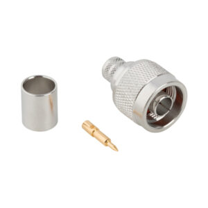 18M-C-LMR400: N-Type Male Crimp for LMR®-400 Cable