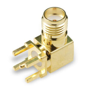 20-109G: SMA Female Right Angle for PCB Mount