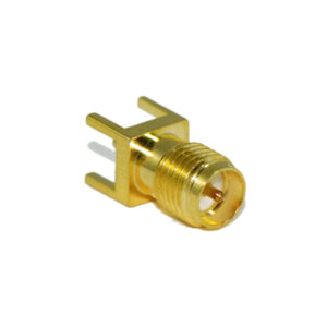 20F-RP-PCB: SMA Female Reverse Polarity for PCB Mount