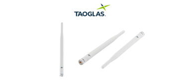 New Taoglas TI.89.B ISM/LoRa (860-930 MHz) White Terminal Mount Antenna 2 dBi SMA(M) Fixed Straight Waterproof Enclosure