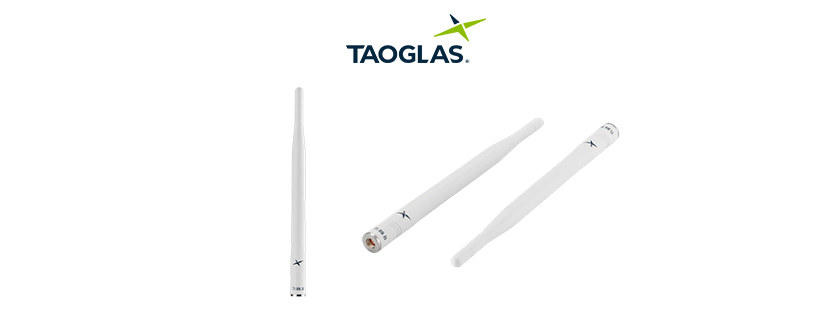 New Taoglas TI.89.B ISM/LoRa (860-930 MHz) White Terminal Mount Antenna 2 dBi SMA(M) Fixed Straight Waterproof Enclosure