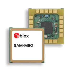 U-BLOX SAM-M8Q SMART ANTENNA MODULE WITH TCXO (NOT RECOMMENDED FOR NEW DESIGNS - SEE SAM-M10Q)