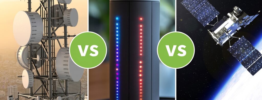 Connectivity Architecture 101: Cellular vs. Wi‑Fi vs. NTN