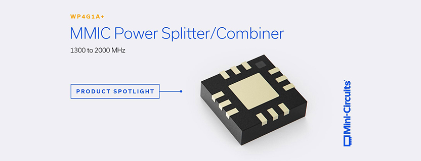 High-Performance Power Splitting Made Compact: A Look at the Mini-Circuits WP4G1A+ MMIC Splitter