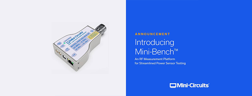 Precision RF Power Measurement Made Accessible: A Look at Mini-Circuits’ Smart Power Sensor Lineup