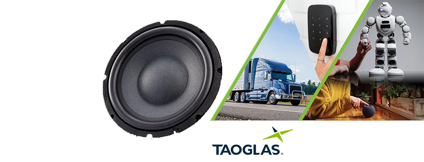 High-Performance Audio: Meet the Taoglas SPKA, SPKR & SPKM Speaker Series