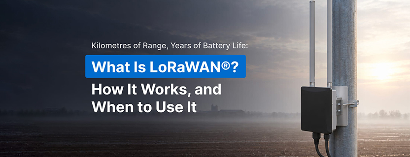 What Is LoRaWAN®? How It Works, and When to Use It