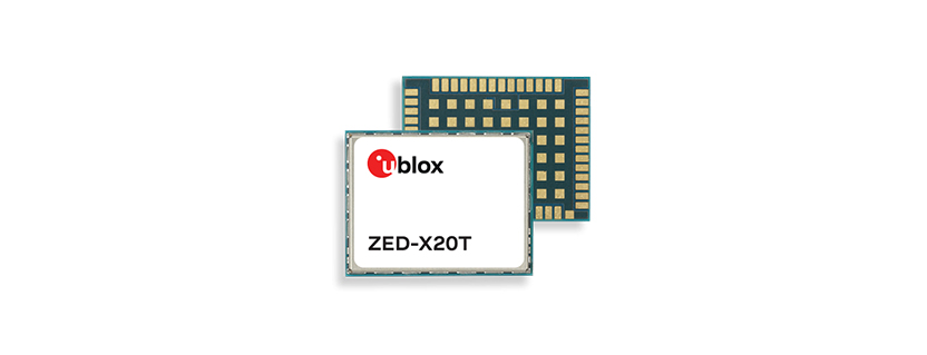 u-blox sets a new benchmark for secure GNSS timing with ZED-X20T